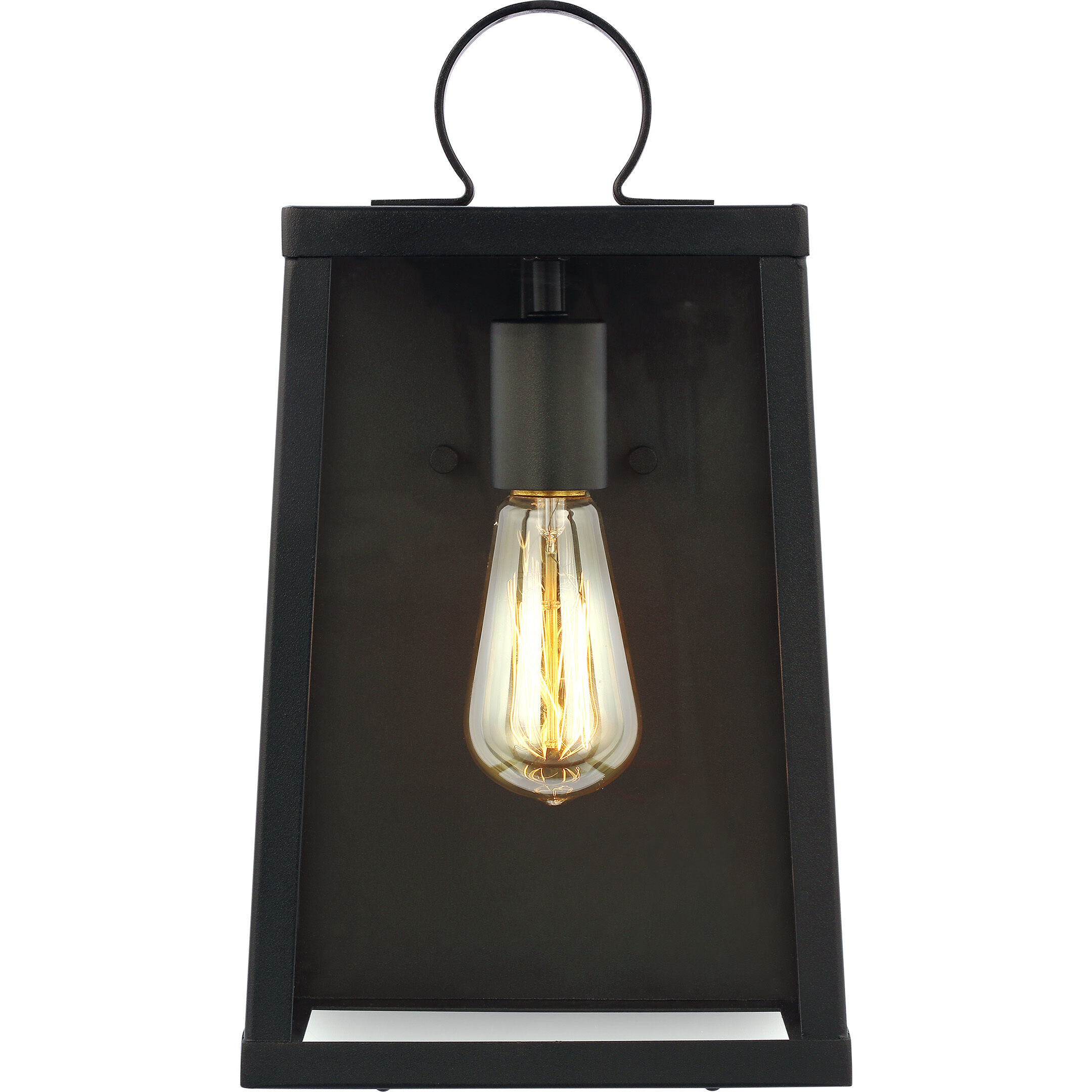 Marinus 1 Light 13.75 inch Black Outdoor Wall Lantern