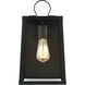 Marinus 1 Light 13.75 inch Black Outdoor Wall Lantern