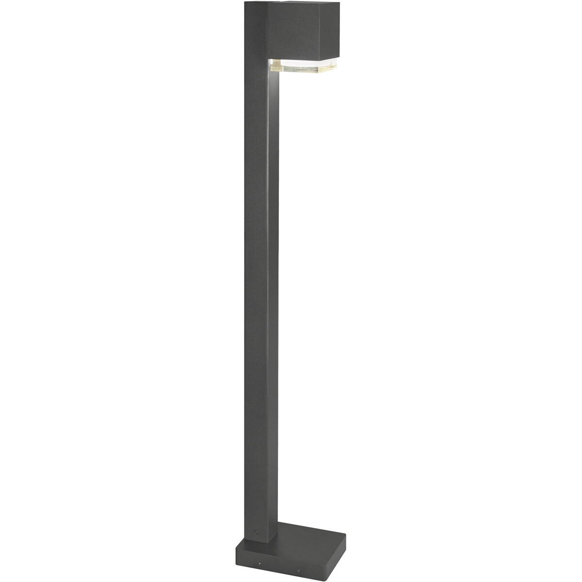 Voto 12V 15 watt Charcoal Outdoor Bollard