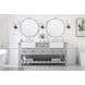Clement 72 X 22 X 34.13 inch Grey Bathroom Vanity Cabinet