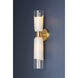 Wasson 2 Light 4.75 inch Aged Brass Wall Sconce Wall Light