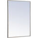 Monet 32 X 24 inch Silver Wall Mirror