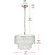 Emilia 4 Light 15 inch Chrome Pendant Ceiling Light