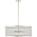 Industro 5 Light 25 inch Brushed Nickel Chandelier Ceiling Light