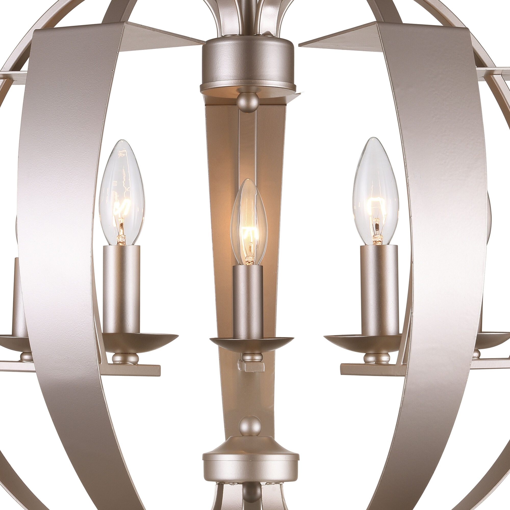 Verbena 5 Light 21 inch Pewter Chandelier Ceiling Light