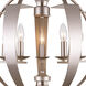 Verbena 5 Light 21 inch Pewter Chandelier Ceiling Light