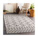 Hygge 36 X 24 inch Medium Gray/Black/Cream Rugs
