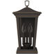 Bromley Outdoor Wall Mount Lantern in Oil Rubbed Bronze, Non-LED, Small