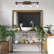 Halifax 4 Light 36 inch Durango Bathroom Vanity Light Wall Light