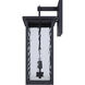 Shana 2 Light 22 inch Black Outdoor Wall Lantern