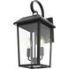 Riggs 2 Light 18 inch Black Outdoor Wall Sconce