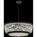 Terzo 9 Light 28 inch Matte Black with Polished Chrome Pendant Ceiling Light