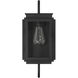 Irving 1 Light 16.5 inch Textured Black Outdoor Wall Lantern