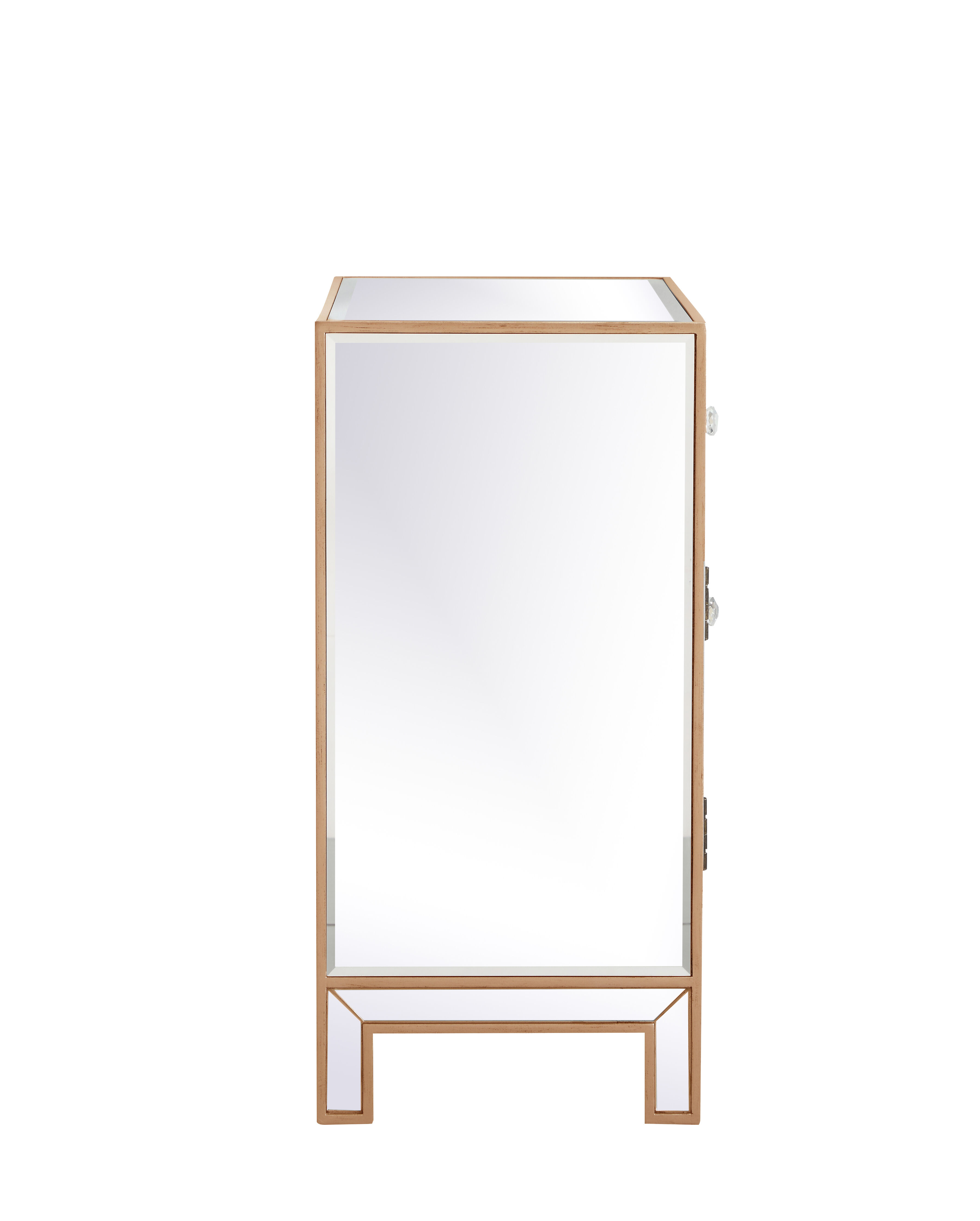 Modern Antique Gold Cabinet