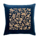 Smithsonian 20 X 20 inch Navy and Butter Pillow Cover