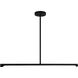 Novelle LED 33 inch Matte Black Pendant Ceiling Light