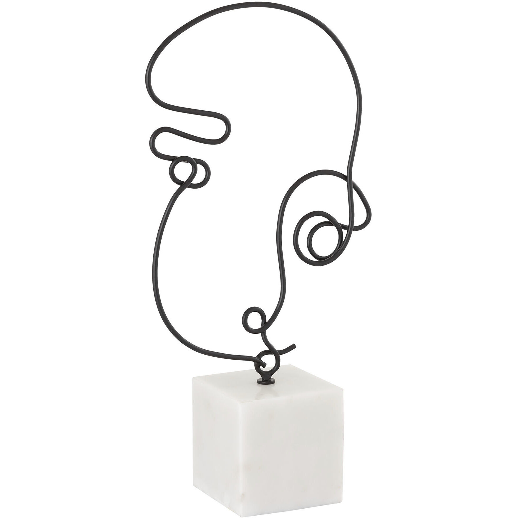 Line Drawing 22 X 12 inch Sculpture