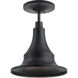 Hampshire 1 Light 12 inch Textured Black Outdoor Hanging Pendant