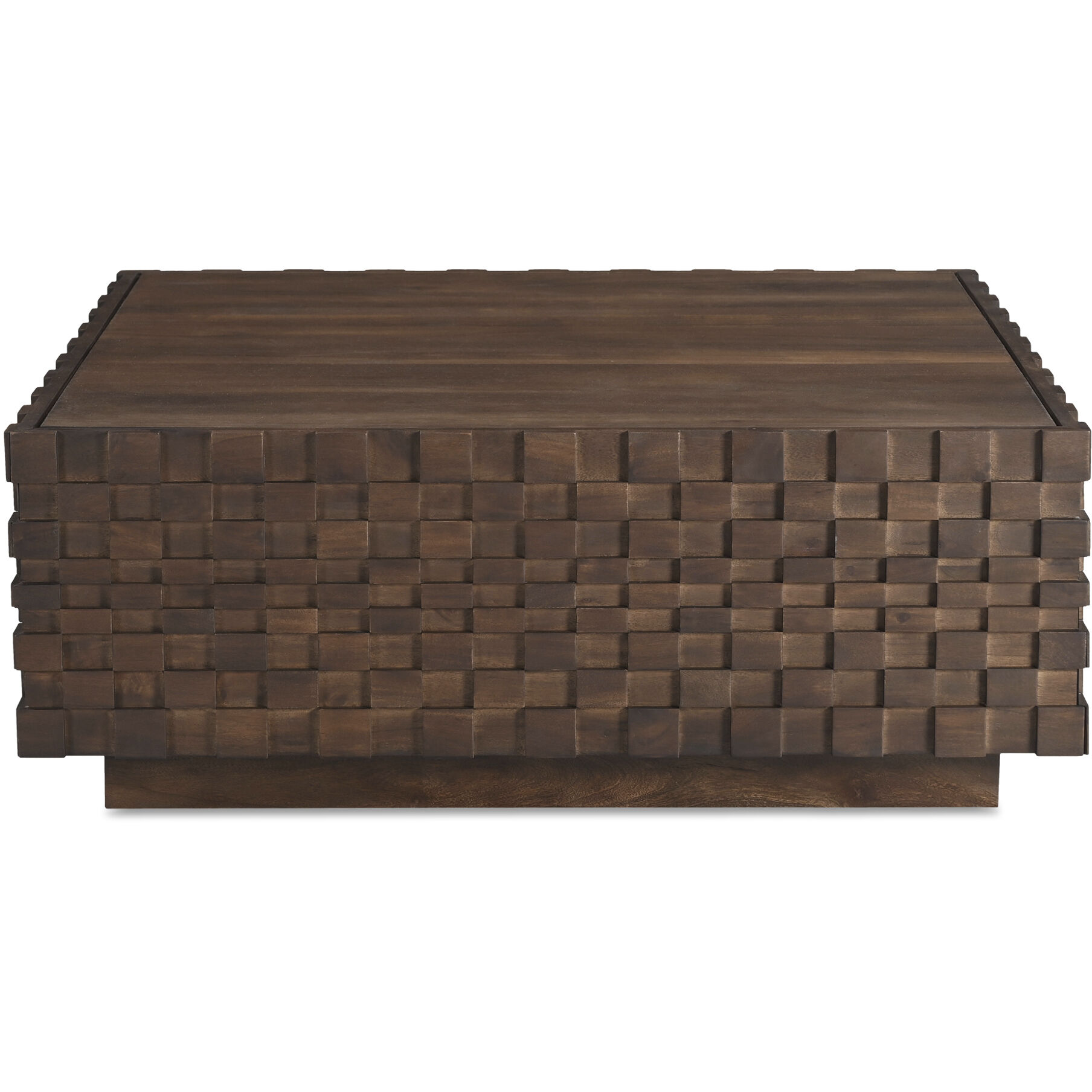 Easton 42 X 42 inch Brown Storage Coffee Table