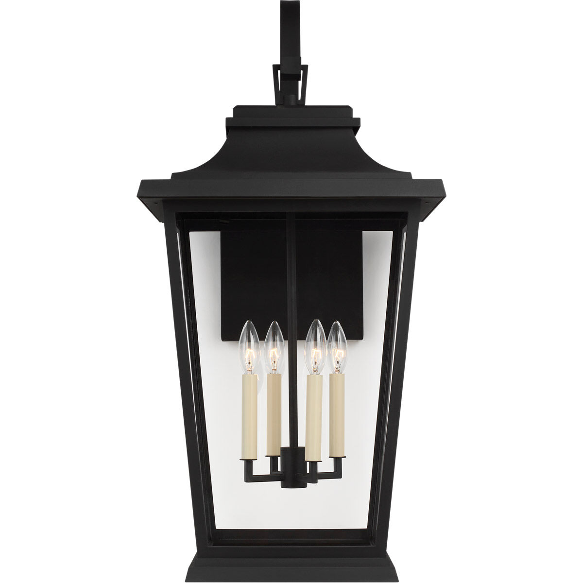 Sean Lavin Warren 4 Light 33.13 inch Textured Black Outdoor Wall Lantern