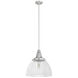 Cypress Grove 1 Light 16.25 inch Brushed Nickel Pendant Ceiling Light