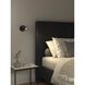 Ascoli 5.12 inch Matte Black Interior Reading Light Wall Light