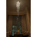 Cascada 9 Light 23.5 inch Polished Chrome Flush Mount Ceiling Light