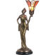 Vita Lady 18 inch 25.00 watt Cold Cast Bronze Accent Lamp Portable Light