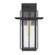 Randall 1 Light 17 inch Mottled Black Outdoor Wall Lantern, Large