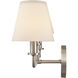 Minerva 3 Light 24 inch Antique Nickel Vanity Light Wall Light