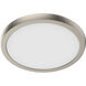Blink LED 9 inch Brushed Nickel Edge Lit Ceiling Light