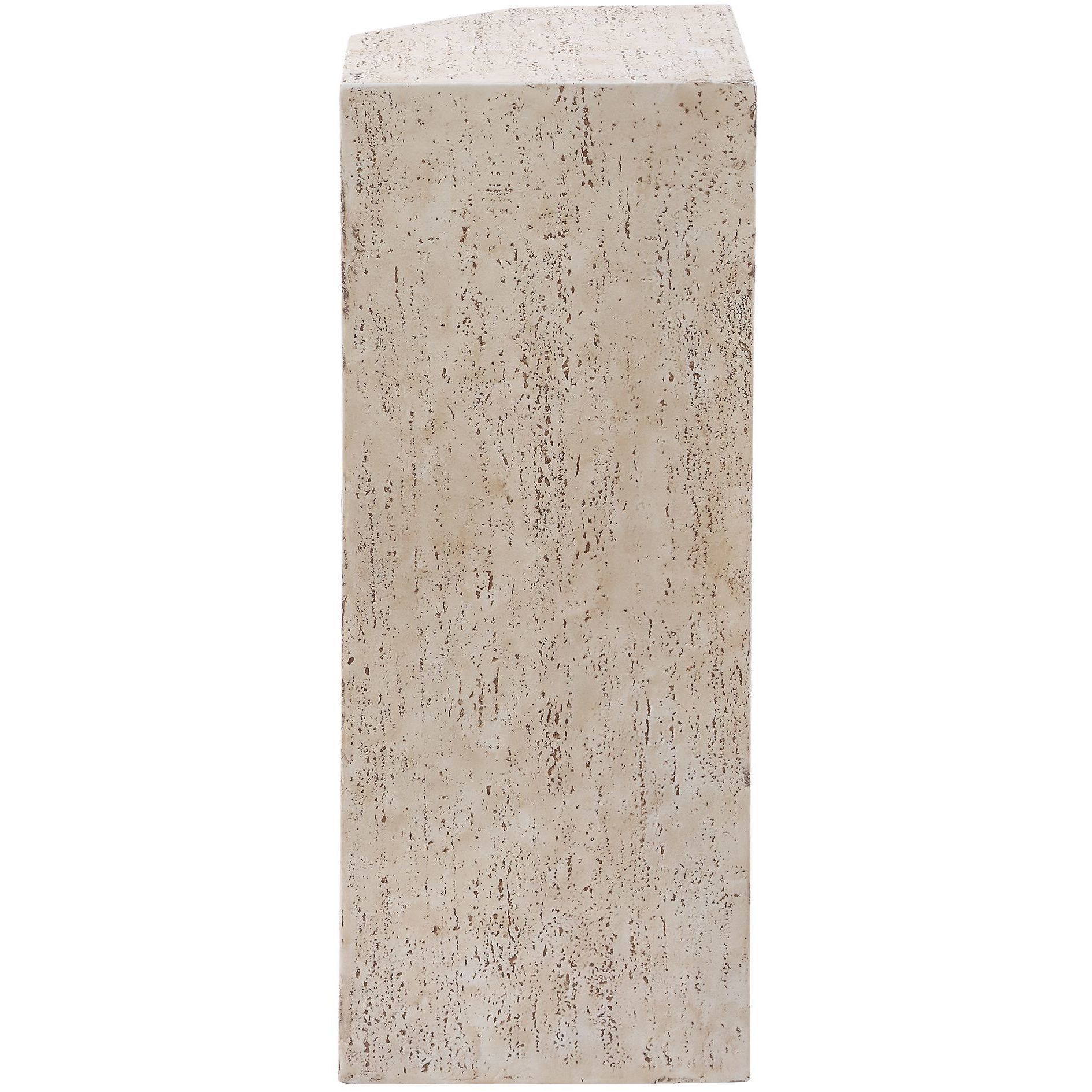 Leroy 22 X 9.5 inch Concrete Outdoor Drink Table