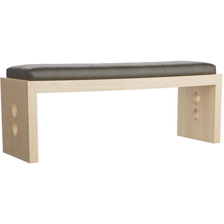 Raul 19 inch Graphite Bench