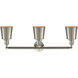 Franklin Restoration Addison LED 32 inch Brushed Satin Nickel Bath Vanity Light Wall Light, Franklin Restoration
