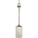 Princessa 1 Light 4 inch Polished Silver Pendant Ceiling Light
