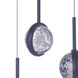 Glitzer 11.4 inch Black Pendant Ceiling Light