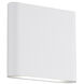 Slate All-terior Wall Light in White