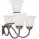 Riva 9 Light 32 inch Painted Bronze Chandelier Ceiling Light