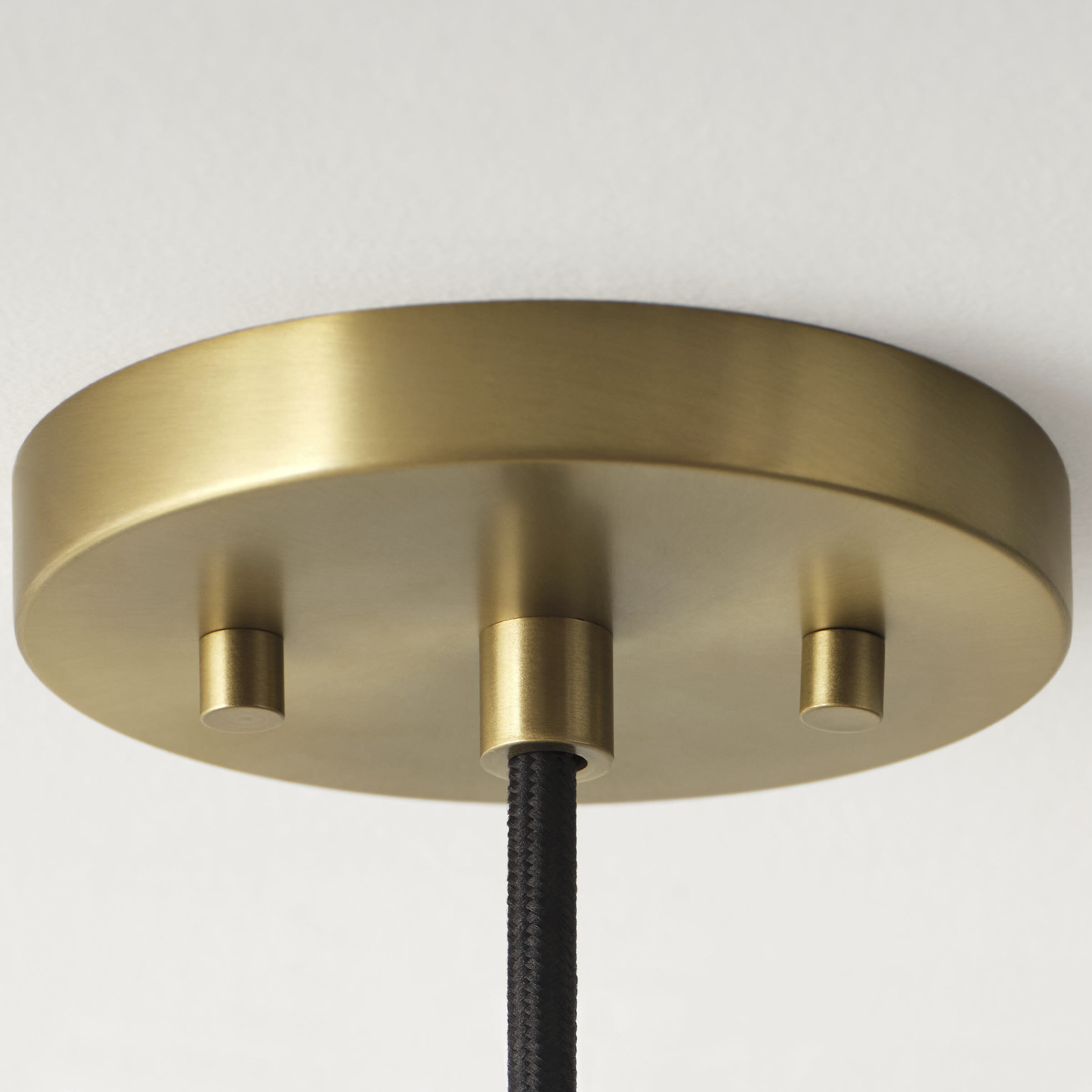 Sean Lavin Norman Pendant Ceiling Light in Satin Brass