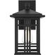 Harley 1 Light 13 inch Black Outdoor Wall Sconce