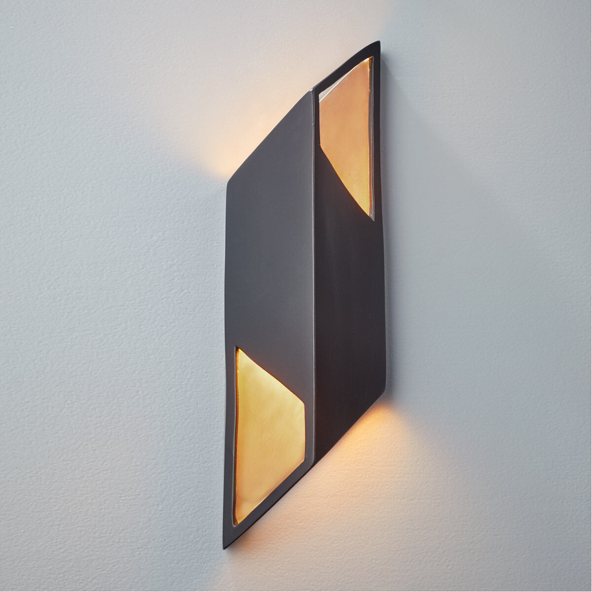Ambiance LED 5.5 inch Matte Black ADA Wall Sconce Wall Light