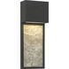 Norrin LED 16 inch Sand Coal Black Outdoor Wall Sconce