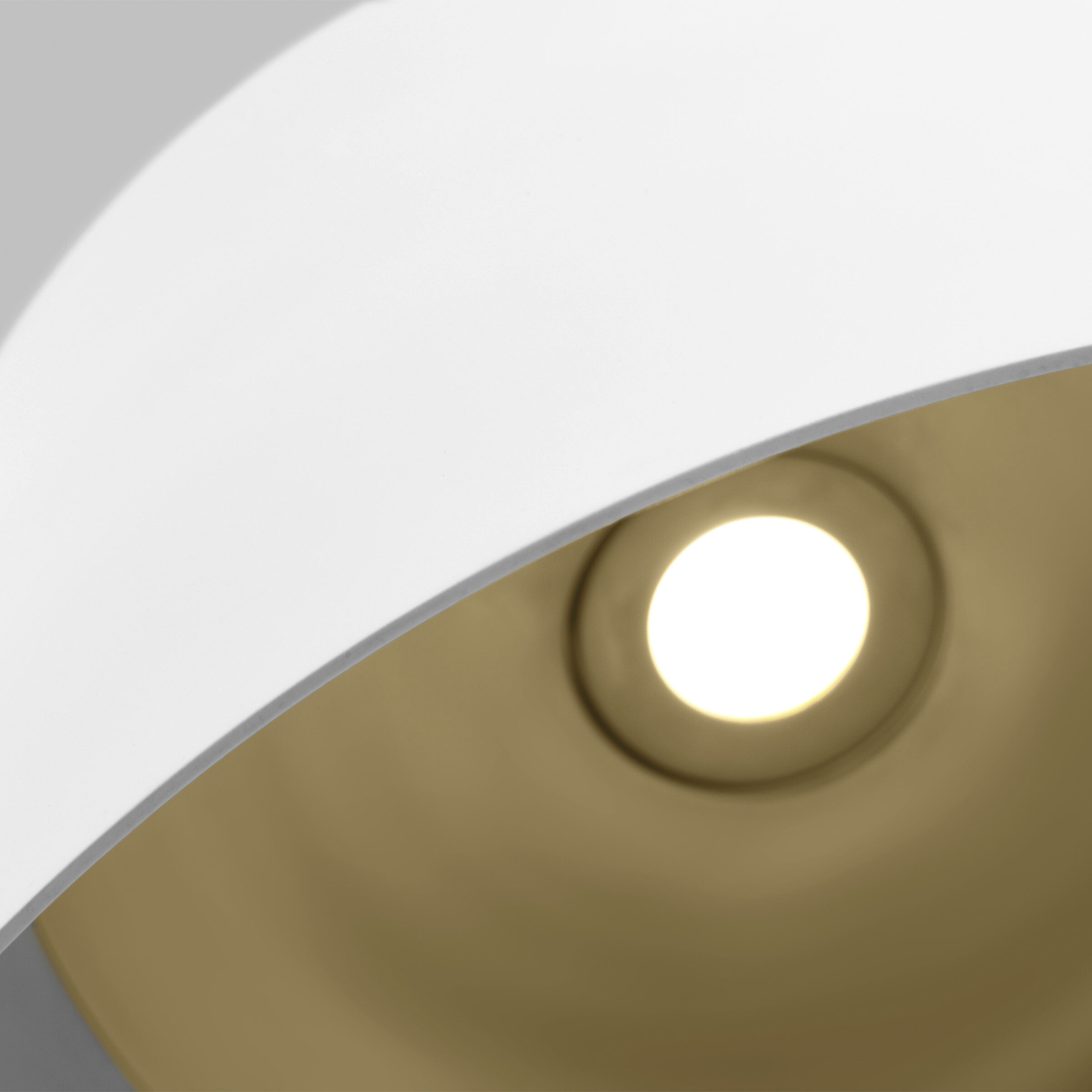 Sean Lavin Forge Line-Voltage Pendant Ceiling Light in Matte White