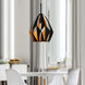 Oxide 1 Light 16 inch Black and Copper Down Pendant Ceiling Light
