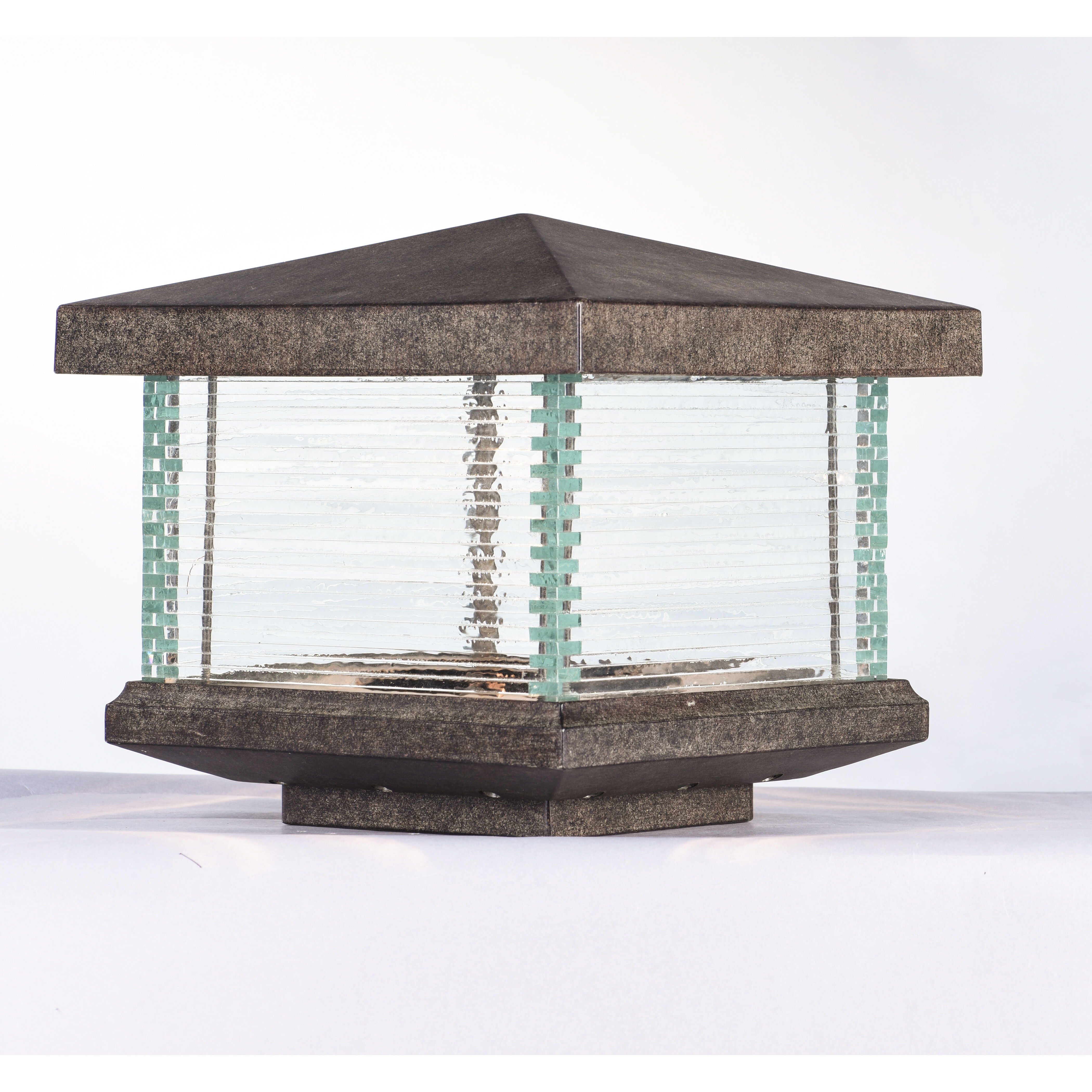 Triumph VX LED 9 inch 12.00 watt Earth Tone Outdoor Deck Lantern