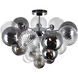 Pallocino LED 25 inch Chrome Flush Mount Ceiling Light