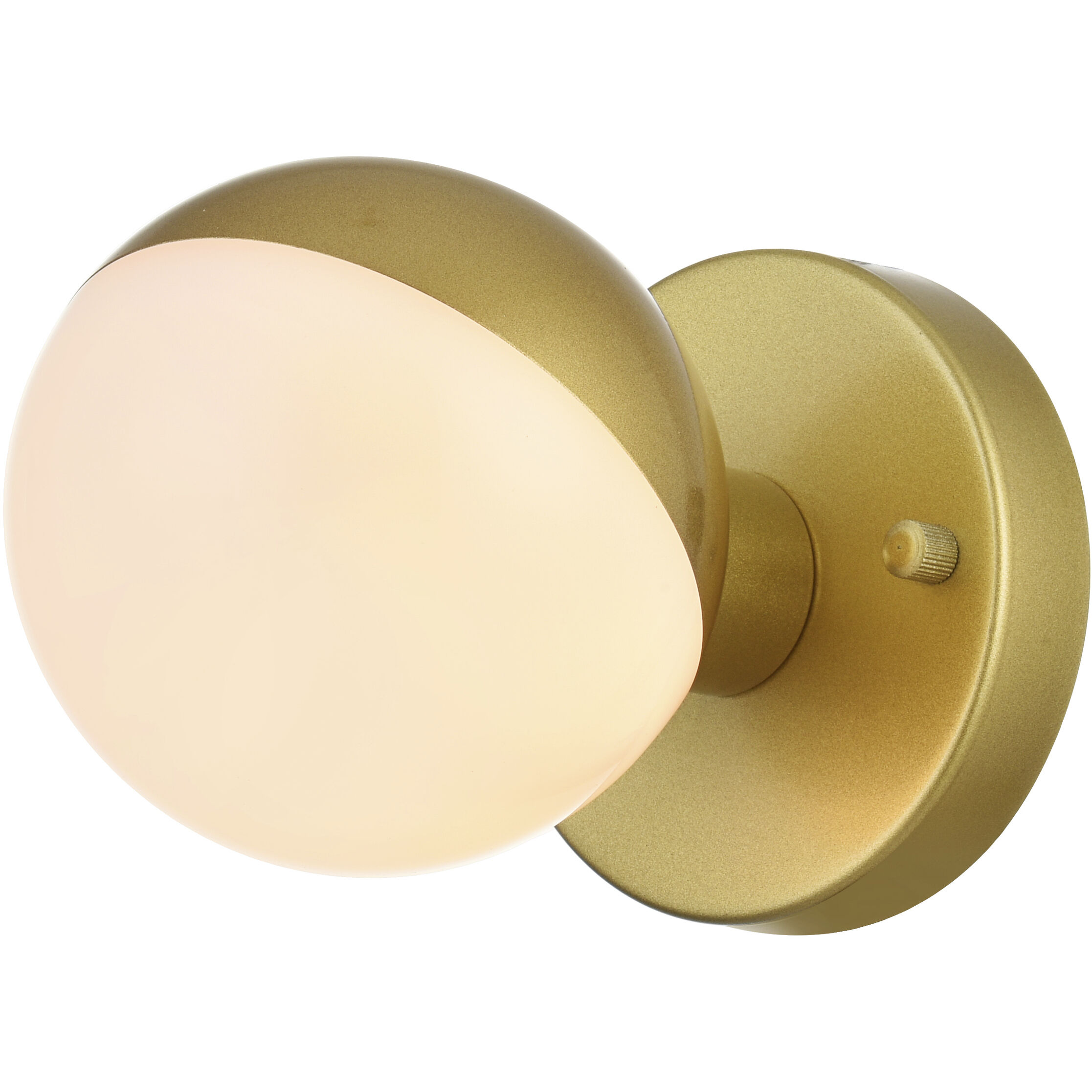 Majesty 1 Light 5 inch Brass Bath Sconce Wall Light
