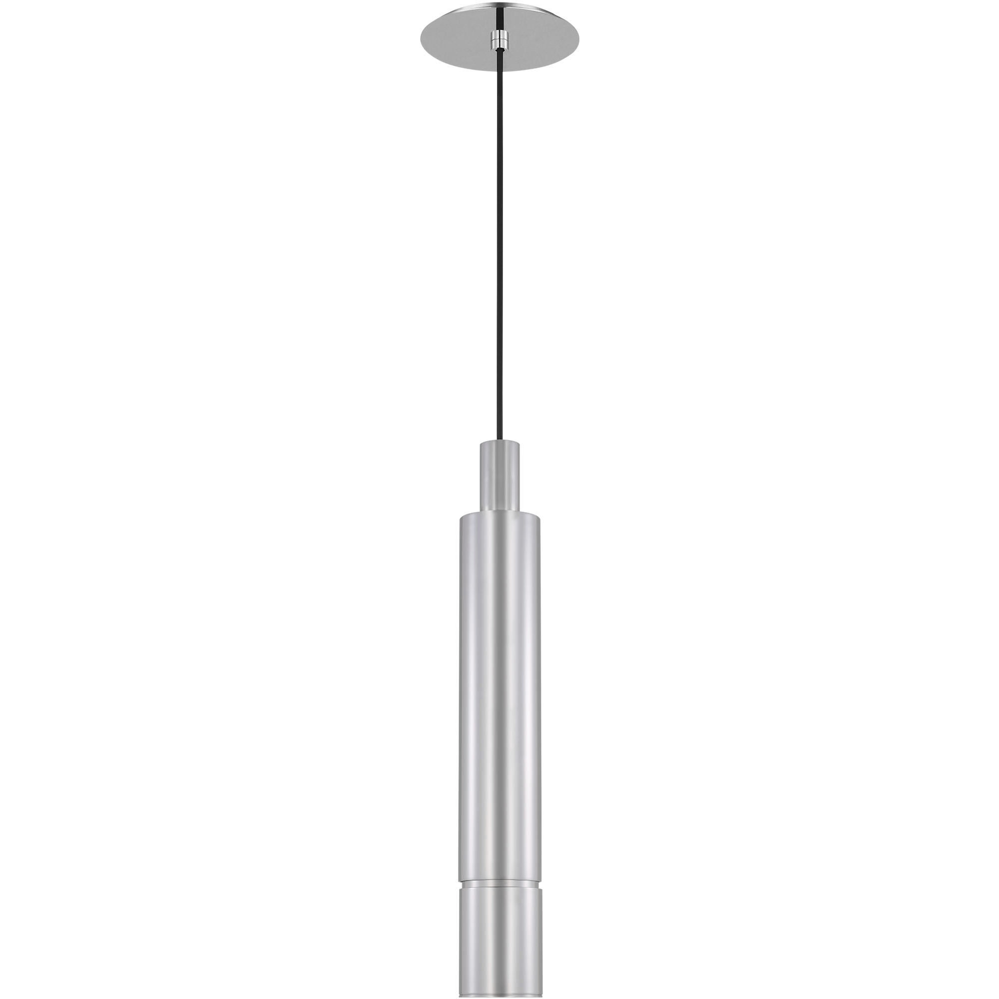 Mick De Giulio Sottile LED 3 inch Polished Stainless Steel Line-Voltage Pendant Ceiling Light