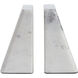 Carvella 4.33 inch White Marble Bookends, Set of 2