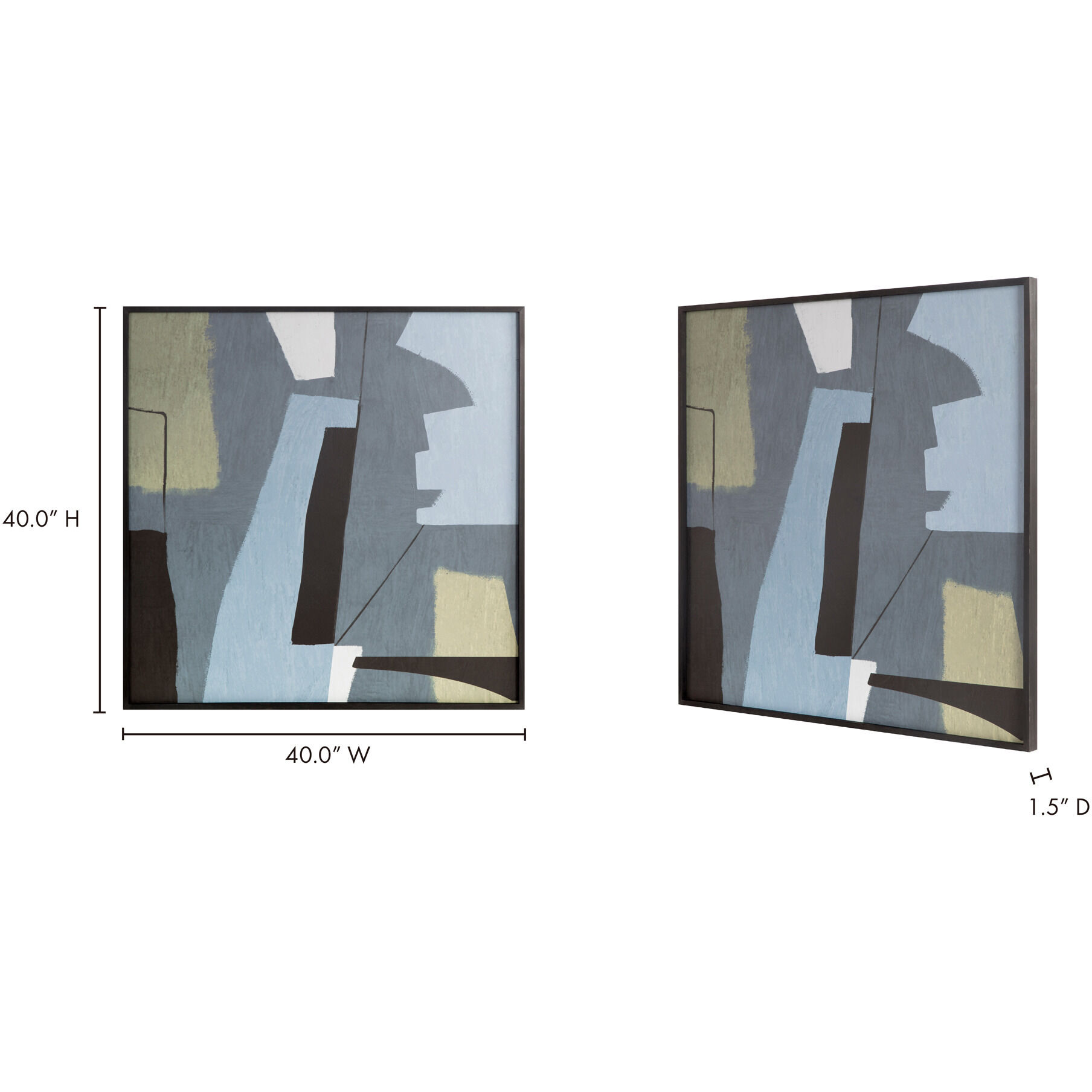 Nostalgia 40 X 40 inch Painting, Cool